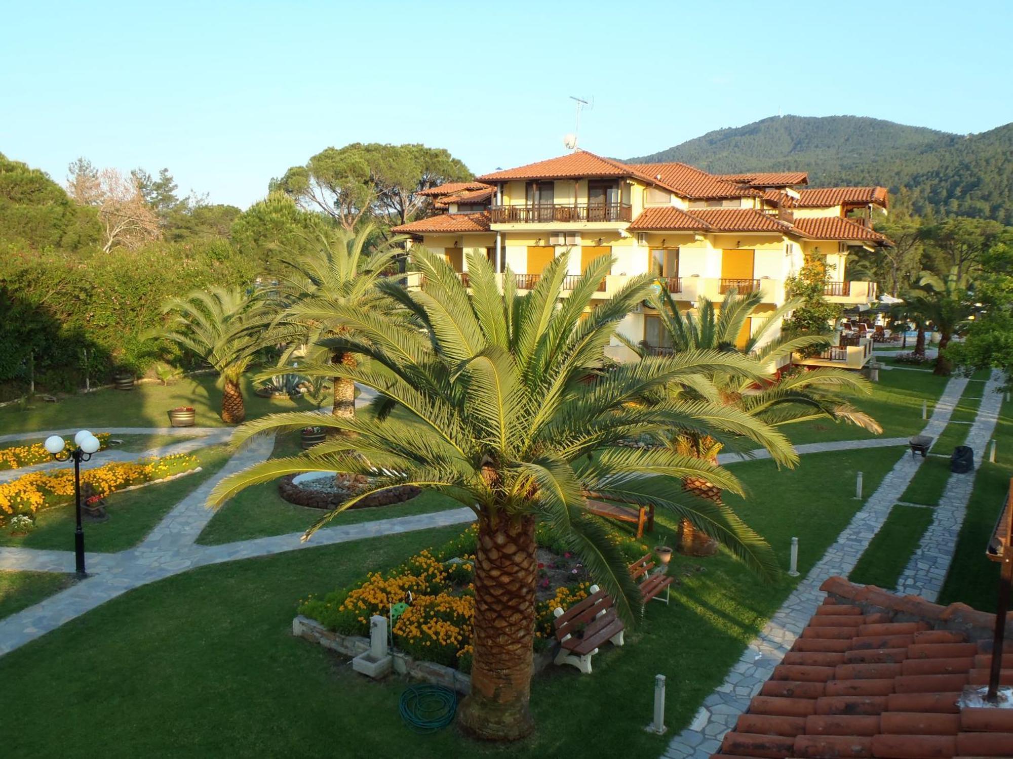 Vergos Hotel Vourvourou Bagian luar foto