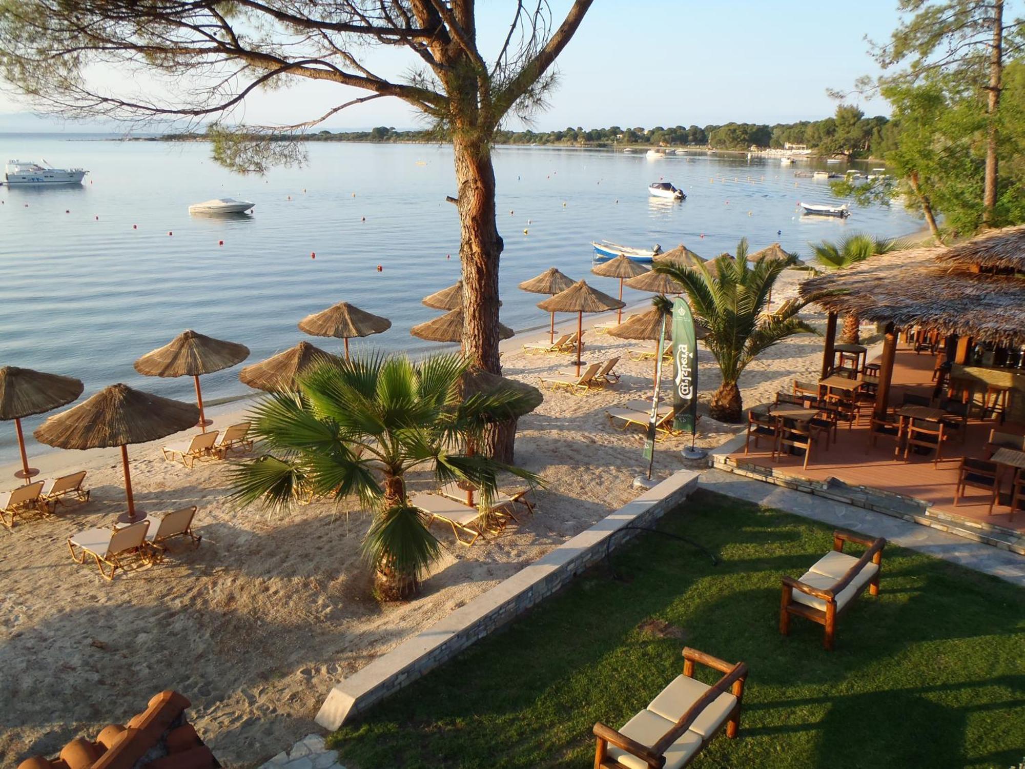 Vergos Hotel Vourvourou Bagian luar foto