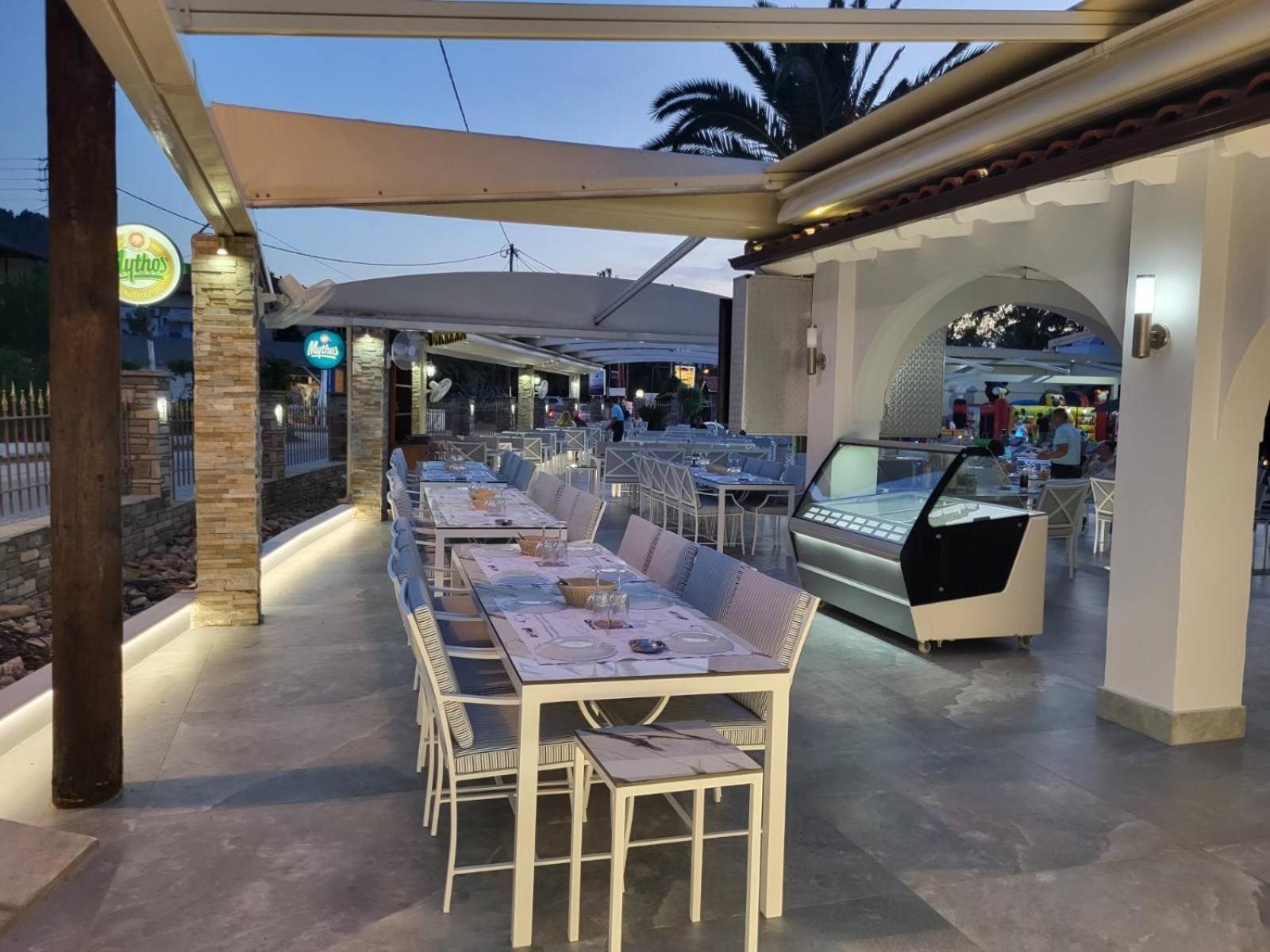 Vergos Hotel Vourvourou Bagian luar foto