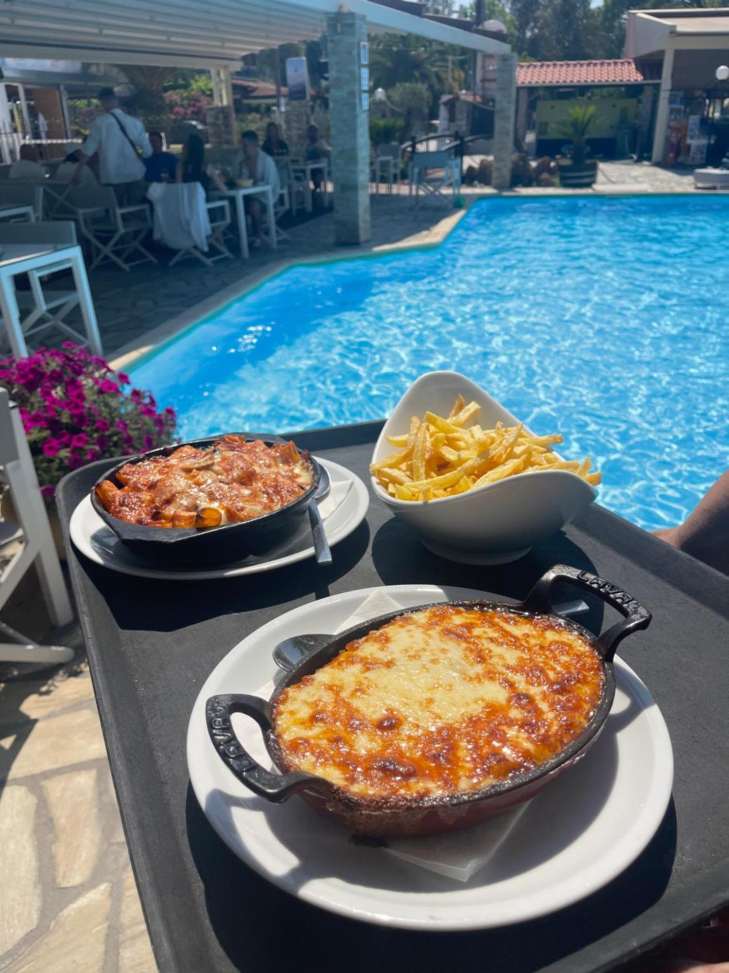 Vergos Hotel Vourvourou Bagian luar foto