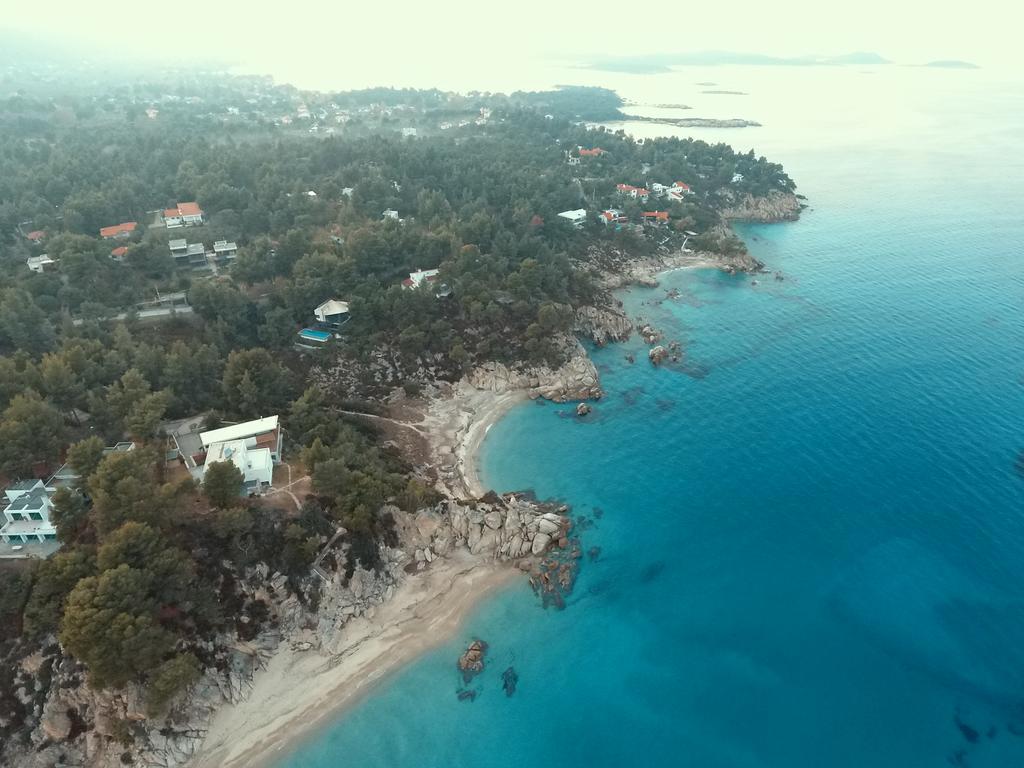 Vergos Hotel Vourvourou Bagian luar foto