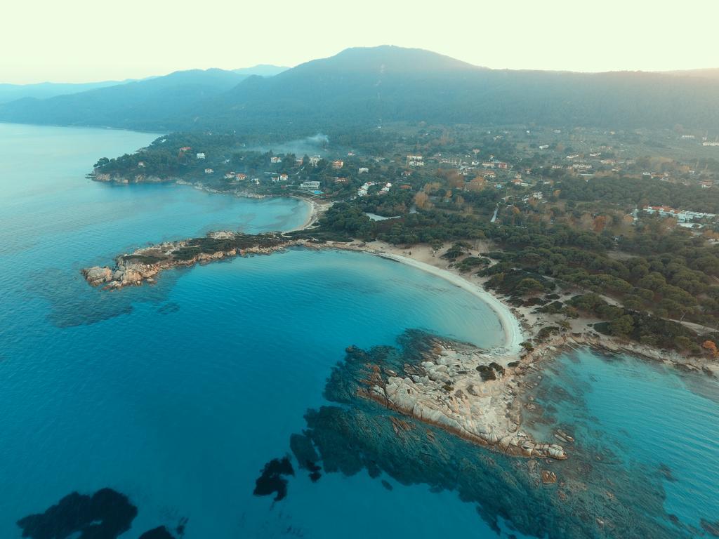 Vergos Hotel Vourvourou Bagian luar foto