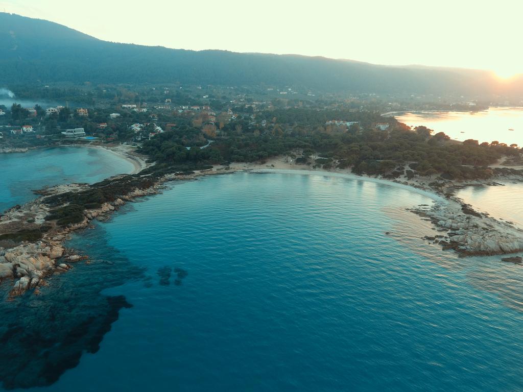 Vergos Hotel Vourvourou Bagian luar foto