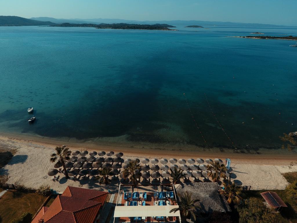 Vergos Hotel Vourvourou Bagian luar foto
