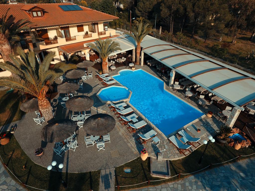 Vergos Hotel Vourvourou Bagian luar foto