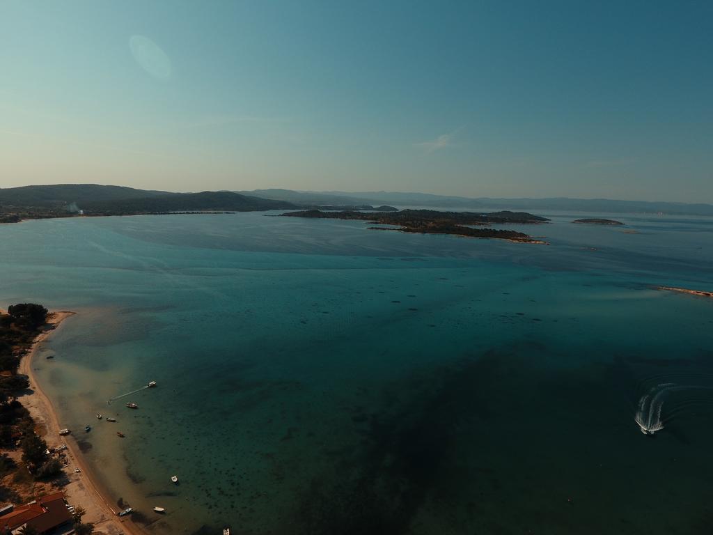 Vergos Hotel Vourvourou Bagian luar foto