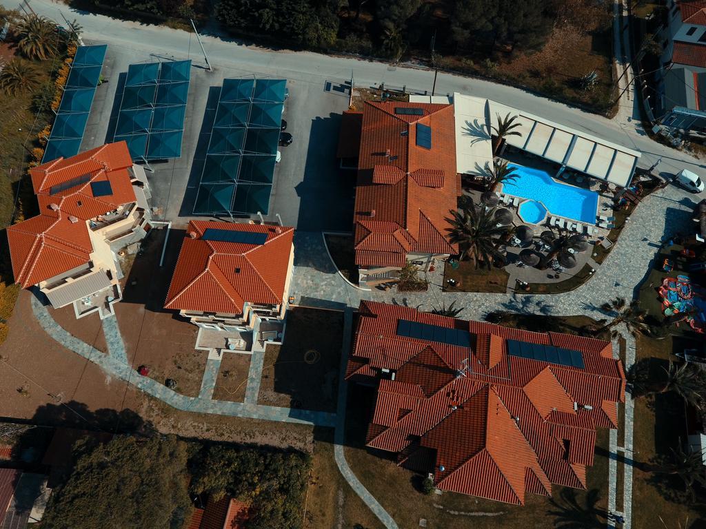 Vergos Hotel Vourvourou Bagian luar foto
