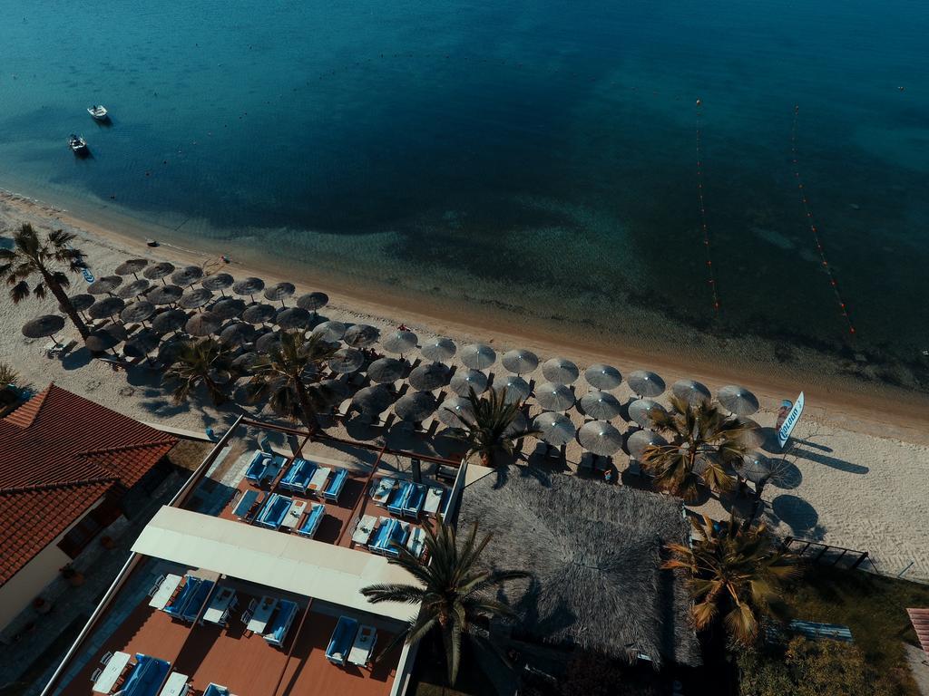 Vergos Hotel Vourvourou Bagian luar foto